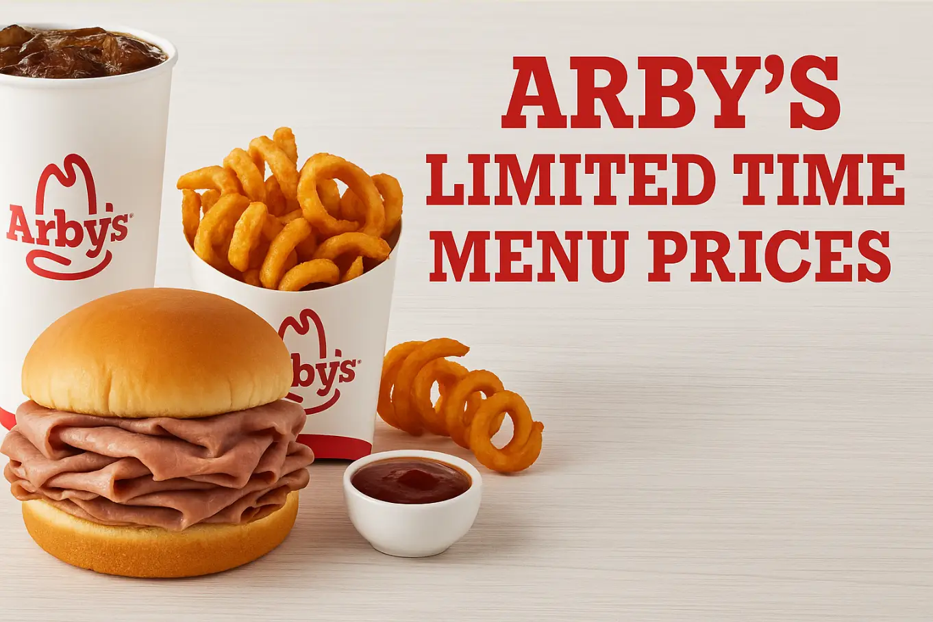 Arbys Limited Time Menu Prices