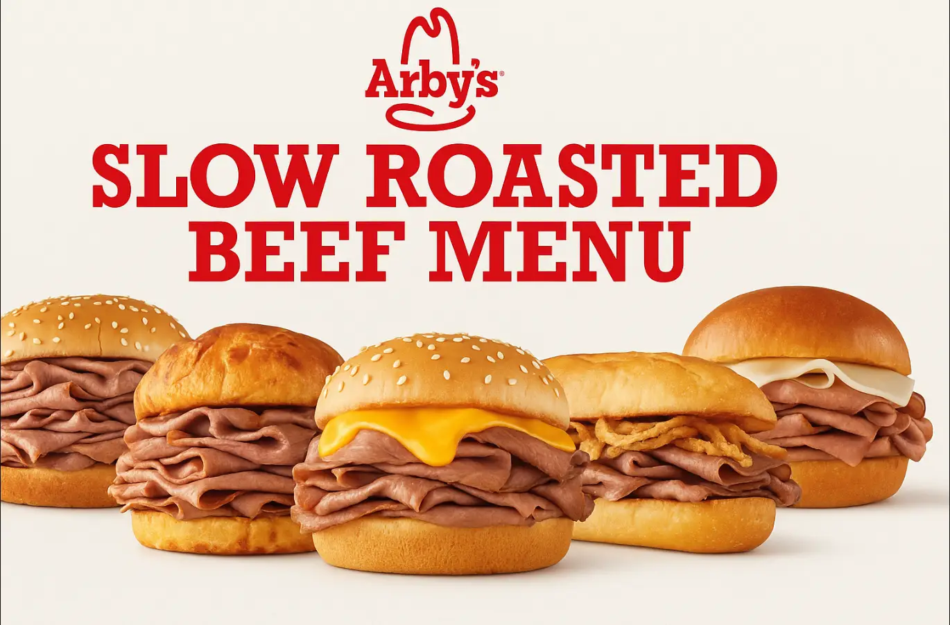 Arbys Slow Roasted Beef Menu Prices